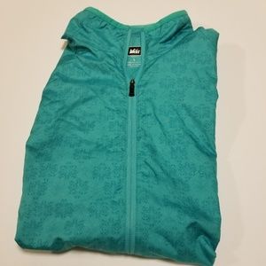 REI Teal Windbreaker